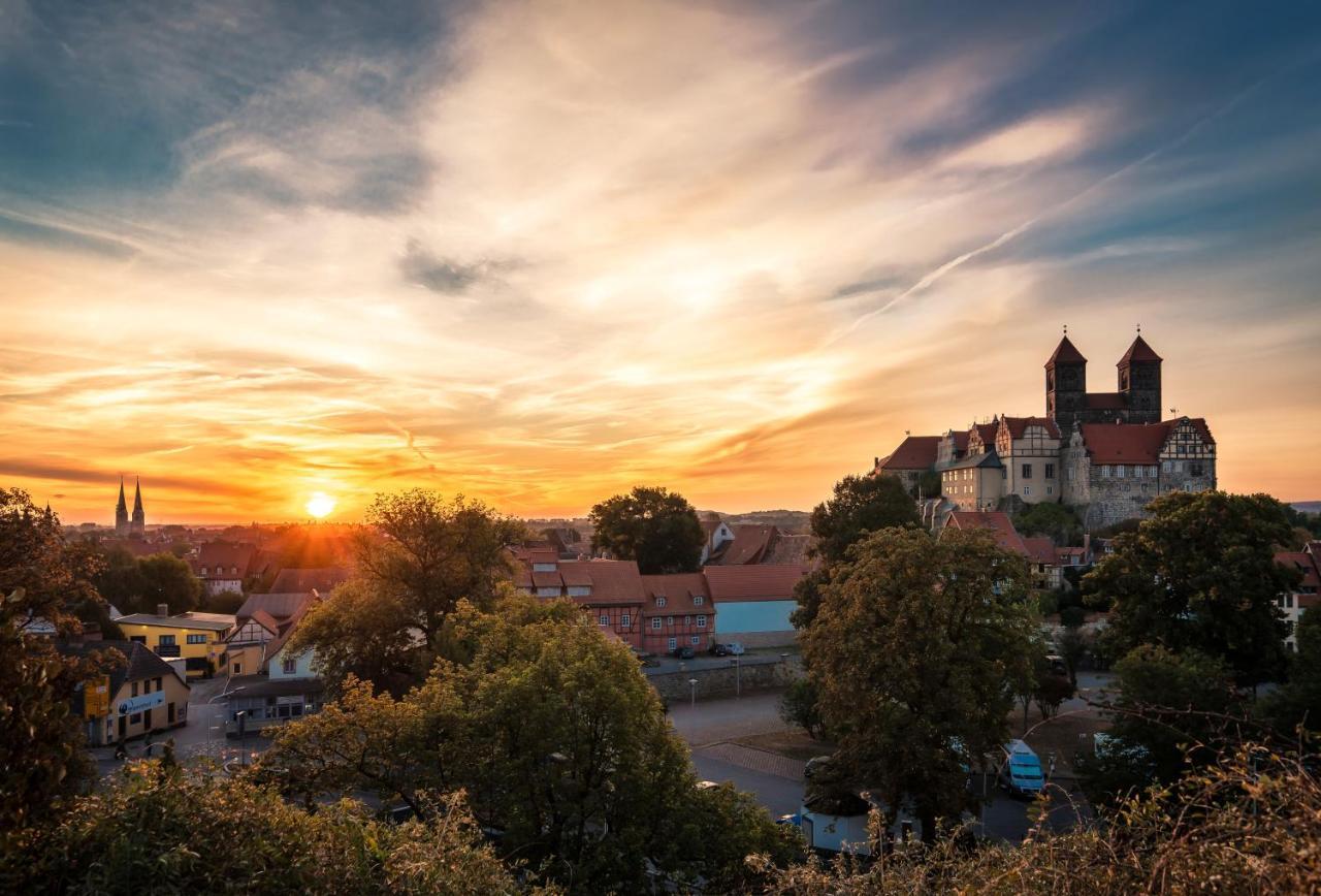 Ferienhaus Sankt Marien Auf Dem Muenzenberg Quedlinburg Esterno foto